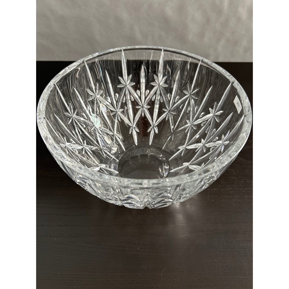 Marquis by Waterford Sparkle 9' Crystal Bowl Cut Glass Decorative Centerpiece - Picture 2 of 5